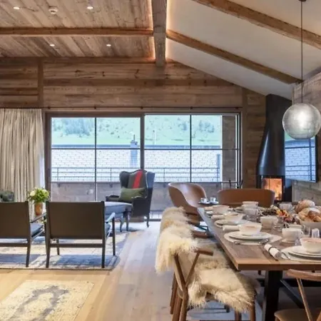 Chalet With Pool, Gym And Sauna شقة لينغريس