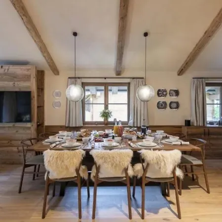شقة Chalet With Pool, Gym And Sauna لينغريس