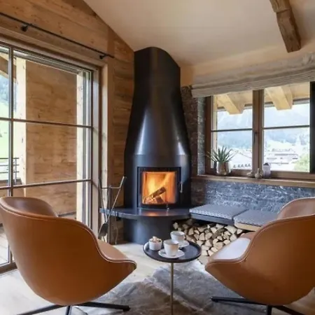 Chalet With Pool, Gym And Sauna * لينغريس