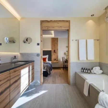 Chalet With Pool, Gym And Sauna شقة *